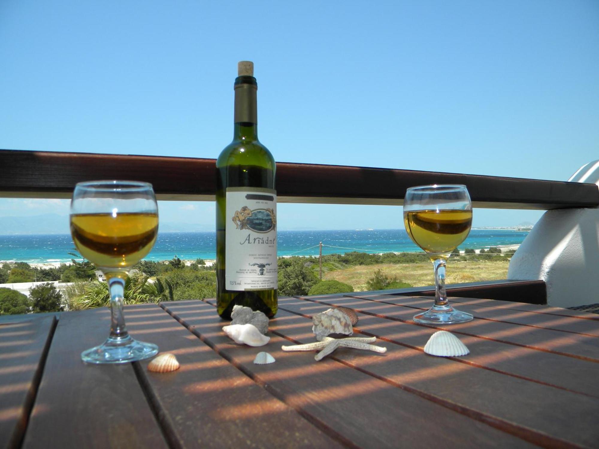 Villa Faros Small Hotel & Restaurant Aliko Beach Buitenkant foto