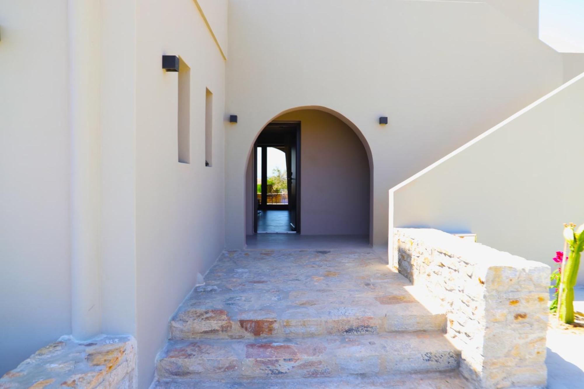 Villa Faros Small Hotel & Restaurant Aliko Beach Buitenkant foto