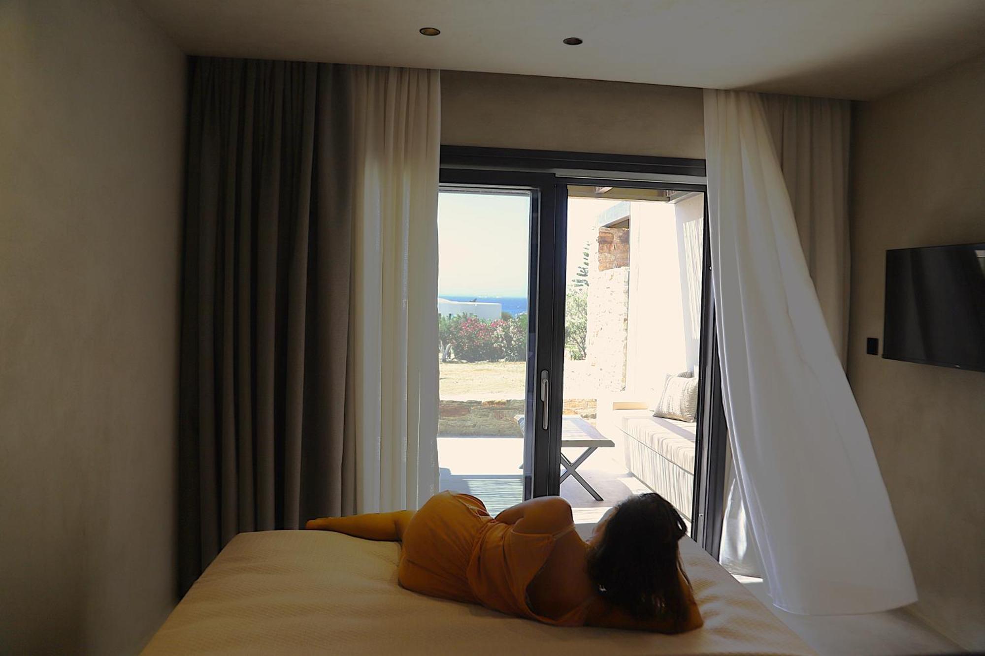 Villa Faros Small Hotel & Restaurant Aliko Beach Buitenkant foto