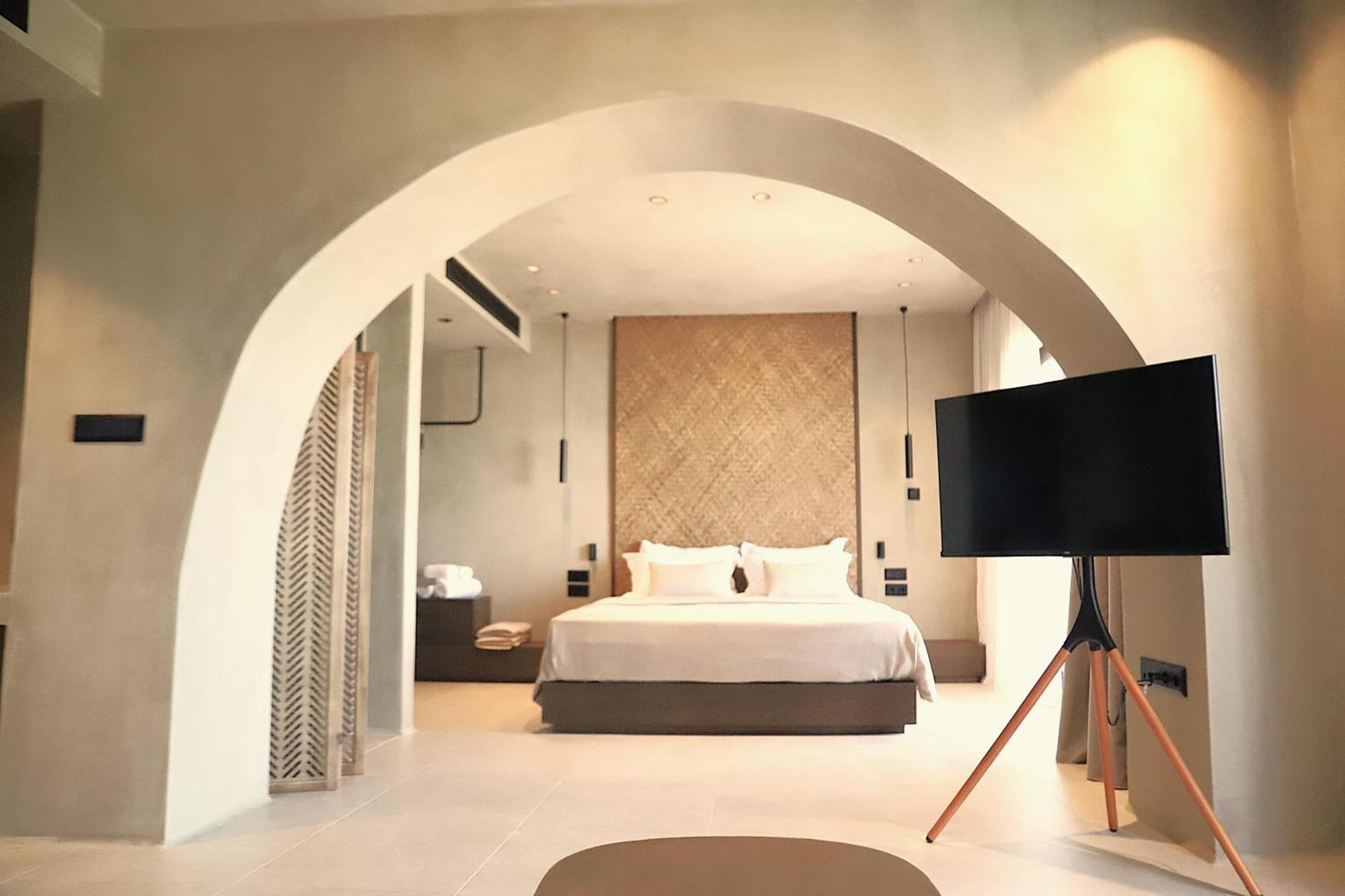 Villa Faros Small Hotel & Restaurant Aliko Beach Buitenkant foto