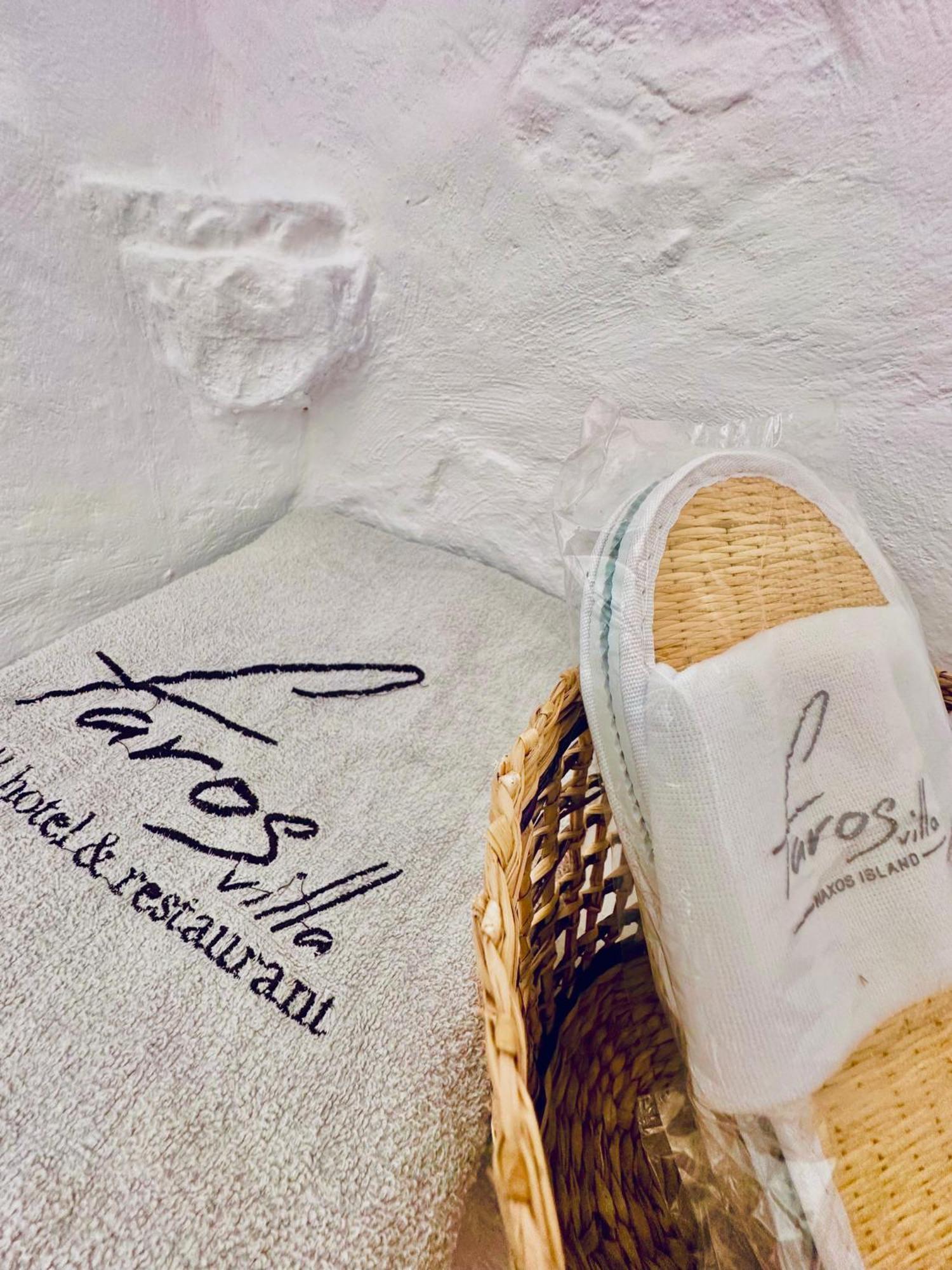 Villa Faros Small Hotel & Restaurant Aliko Beach Buitenkant foto