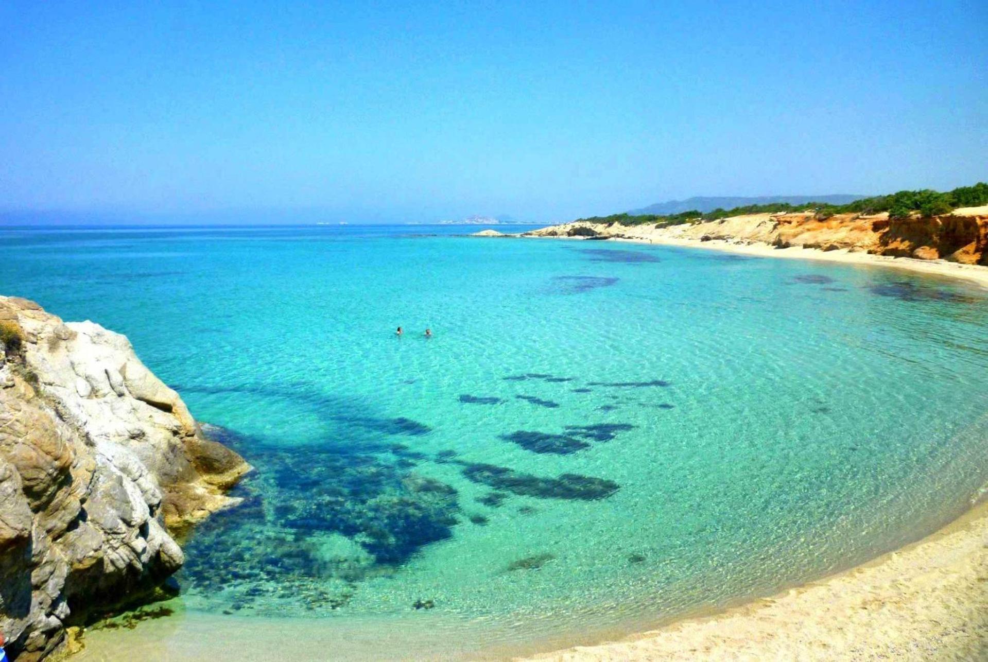 Villa Faros Small Hotel & Restaurant Aliko Beach Buitenkant foto