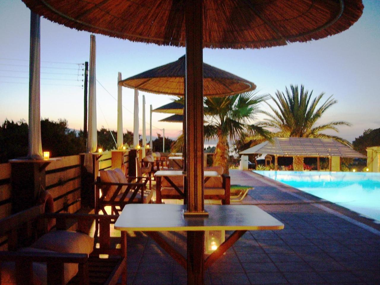 Villa Faros Small Hotel & Restaurant Aliko Beach Buitenkant foto