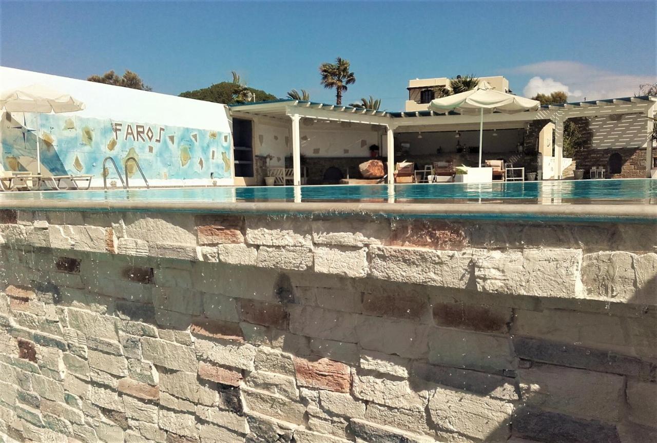 Villa Faros Small Hotel & Restaurant Aliko Beach Buitenkant foto