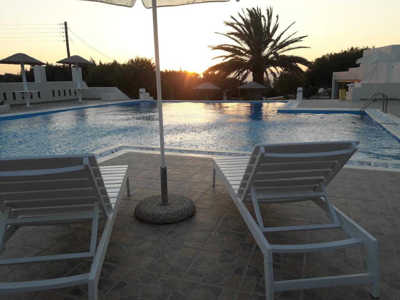 Villa Faros Small Hotel & Restaurant Aliko Beach Buitenkant foto